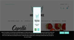 Desktop Screenshot of holysmoke.com.cy